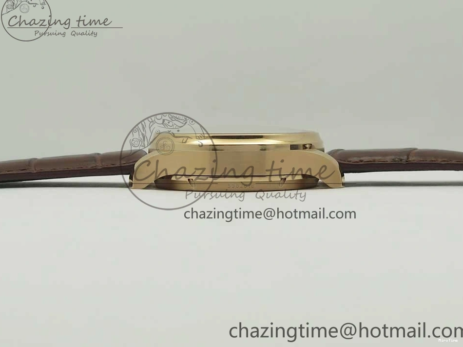 MIROTIME 0217 Portuguese Tourbillon IW5046 RG ZF Best Edition White Dial on Brown Leather Strap UrbanStyle 7144